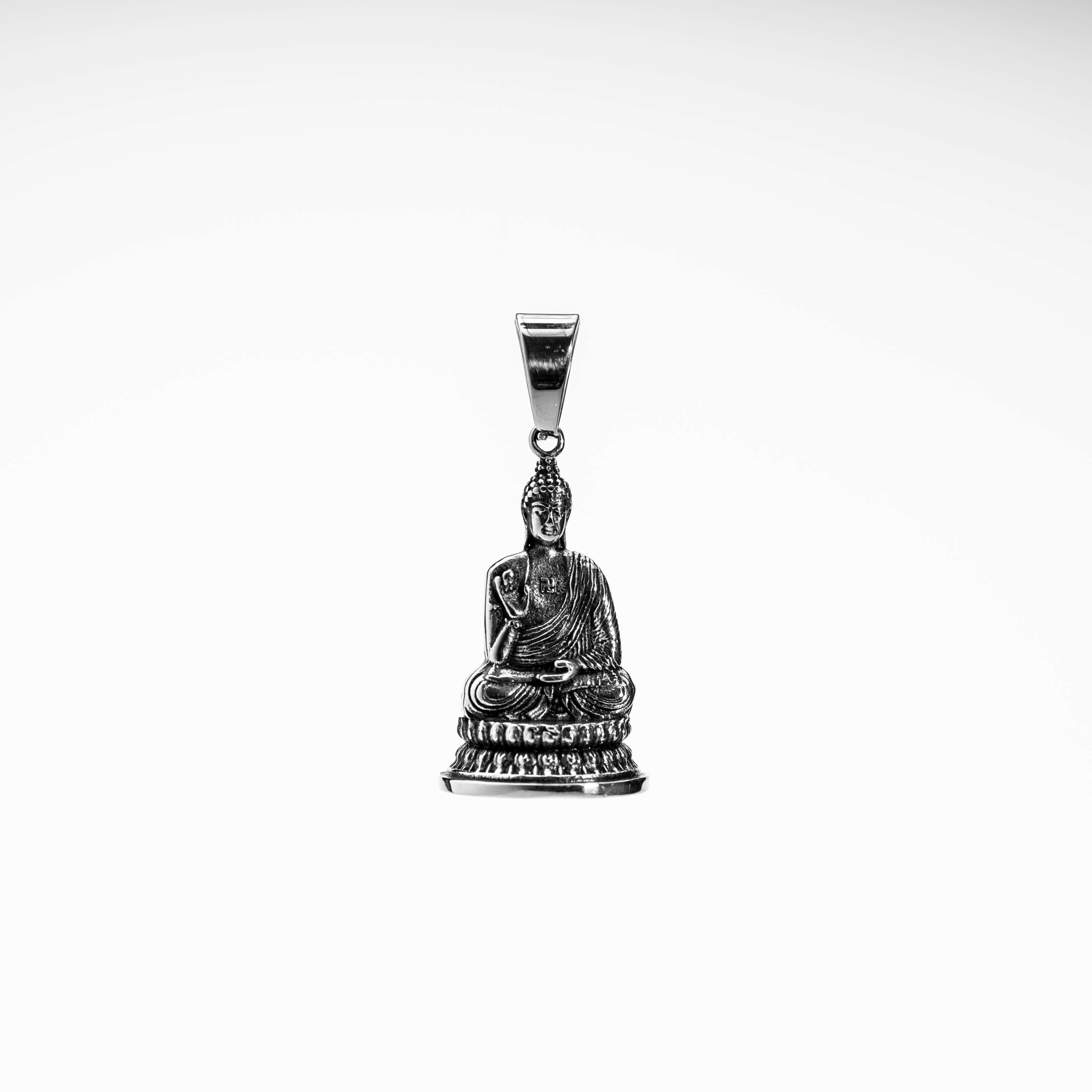 Fearless Enlightenment: Buddha Gesture Pendant