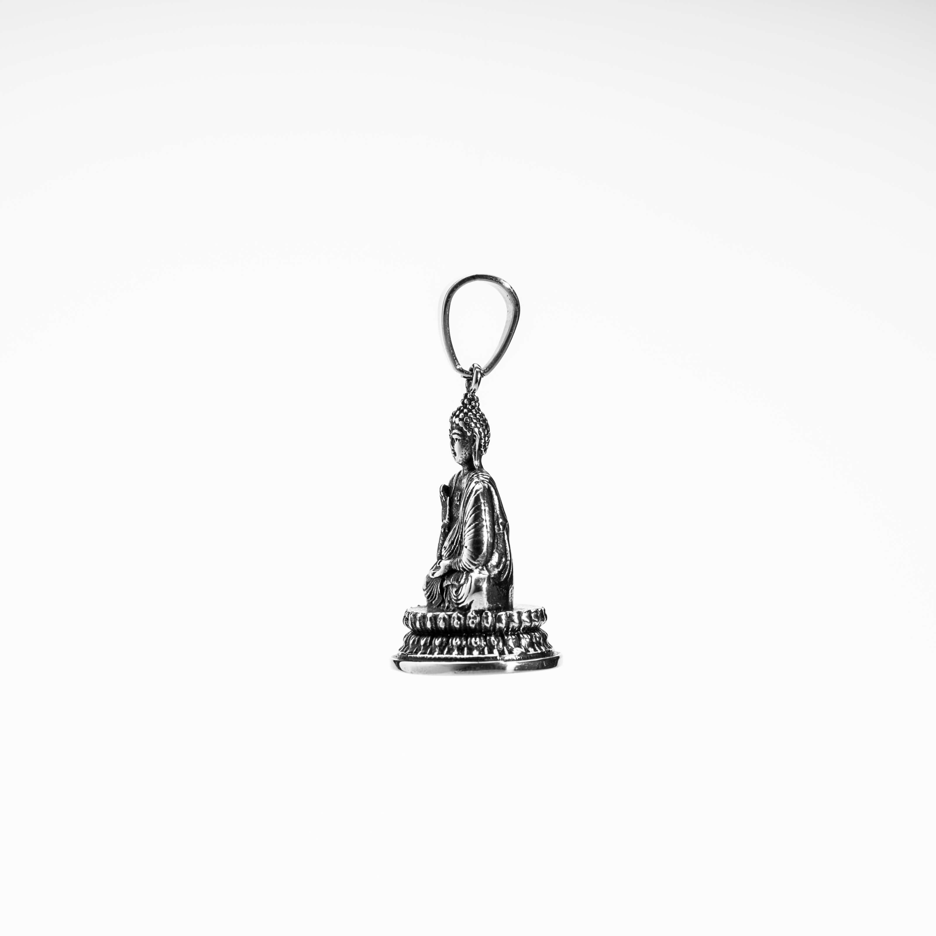 Fearless Enlightenment: Buddha Gesture Pendant