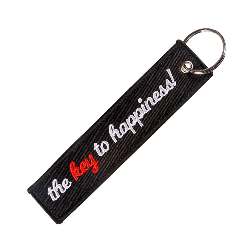 Key to 2025 happiness keychain